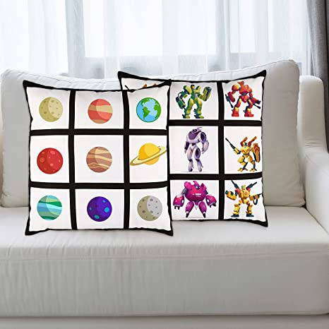 Customized Picture 16"*16" Throw Pillow Cover Mother's Day , Senior Graduation Pillow with Insert, Personalized Printed Cushion Covers with Insert, Graduation Photo Cushion