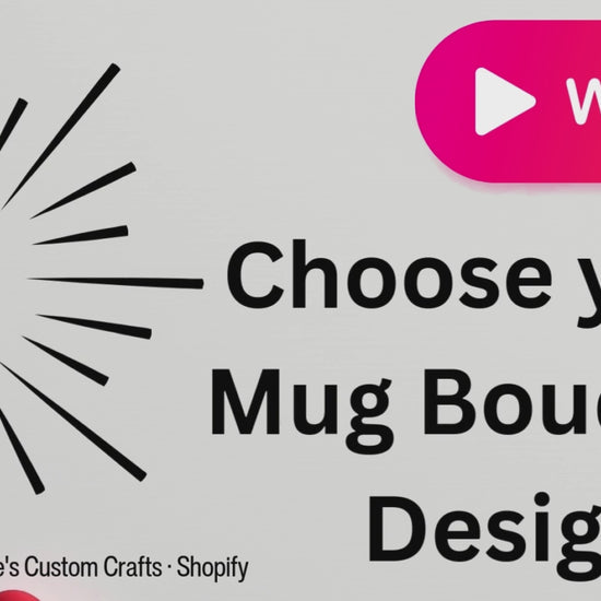 Custom Mug and Tumbler Bouquets