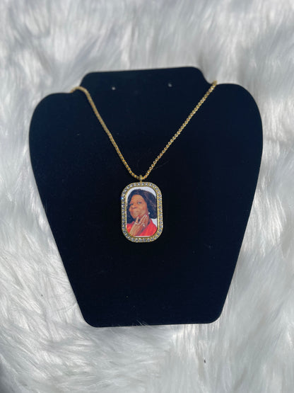 Custom Photo Necklace , Lover's Necklace , Memorial Necklace, Keepsake Necklace